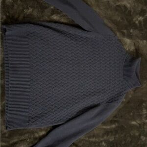 Karen Scott Men's Dark Blue Turtleneck Sweater